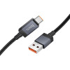 Hoco Cable Usb A To Usb C 5A With Display 1 m X118 black