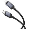 Hoco Cable Usb C To Lightning Pd 27W With Display 1 m X118 black