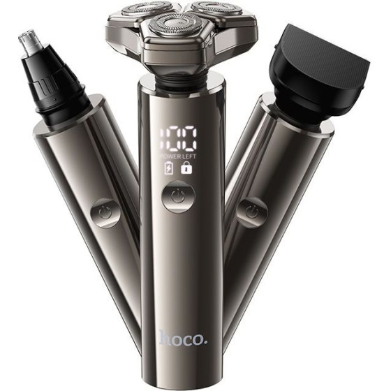 Hoco Shaving Set 3in1 HP36 Metal gray