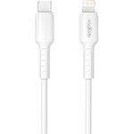 Maxlife MXUC-13 Cable USB-C - Lightning 1,0 m 27W white