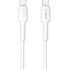 Maxlife MXUC-13 Cable USB-C - USB-C 1,0 m 60W white