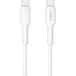 Maxlife MXUC-13 Cable USB-C - USB-C 1,0 m 60W white