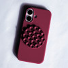 TFO Silicone Stick Case For Iphone 14 Pro Max 6,7'' maroon