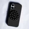 TFO Silicone Stick Case For Iphone 16 Pro 6,3'' black