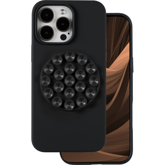 TFO Silicone Stick Case For Iphone 16 Pro 6,3'' black
