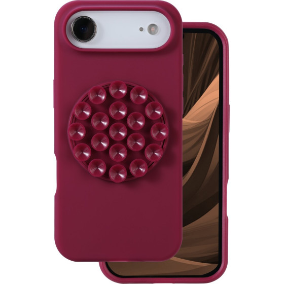TFO Silicone Stick Case For Iphone 17 Air 6,6'' maroon