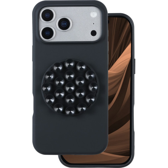 TFO Silicone Stick Case For Iphone 17 Pro 6,3'' black