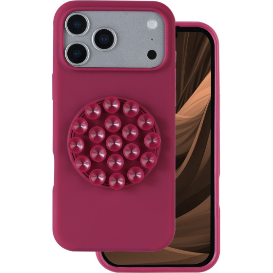 TFO Silicone Stick Case For Iphone 17 Pro 6,3'' maroon