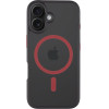Tactical Magforce Hyperstealth 2.0 Cover For Iphone 16 Black/Red - (57983121865)