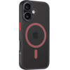 Tactical Magforce Hyperstealth 2.0 Cover For Iphone 16 Black/Red - (57983121865)