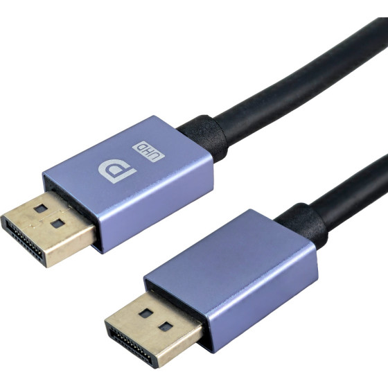 Powertech ������� Displayport 8K/60Hz, 48 Gbps, 2m, ����� - (CAB-DP080)