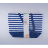 ALPINA - Striped Beach Bag 49.3x16x34 Cm (Navy / White) - (8711252557731_NAVYBLUE)