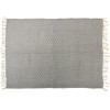 Articasa Arti Casa - Cotton Diamond Pattern Blanket 130x170 Cm (Blue / White) - (871125230192)