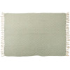Articasa Arti Casa - Cotton Diamond Pattern Blanket 130x170 Cm (Green / White) - (871125230188)