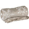 Articasa Arti Casa - Flannel Christmas Blanket 150x200 Cm (Beige) - (8711252568423_BEIGE)