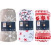 Articasa Arti Casa - Flannel Christmas Blanket 150x200 Cm (Red) - (8711252568423_RED)