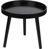 Articasa Arti Casa - Round Coffee Table For Living Room 40x36 Cm (Black) - (871125200873)