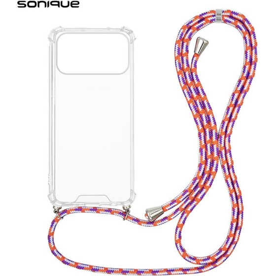 Sonique ���� ��������� �� ������� Armor Clear Apple Iphone 17 Pro Max Rainbow �������