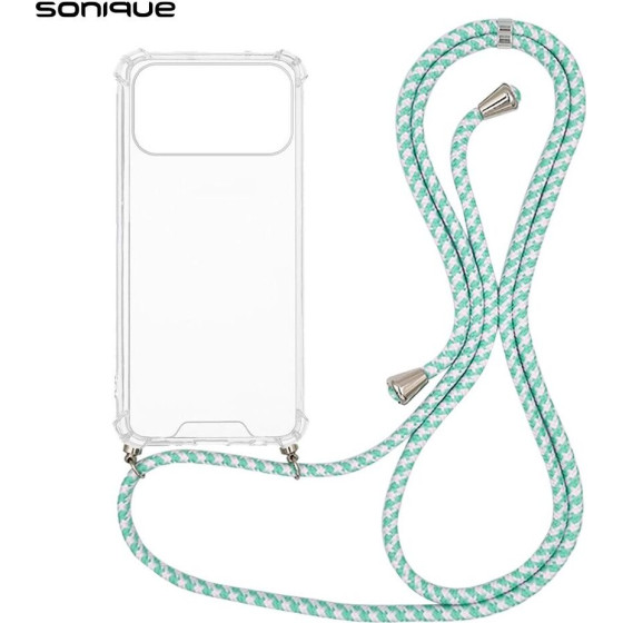 Sonique ���� ��������� �� ������� Armor Clear Apple Iphone 17 Pro Rainbow �������