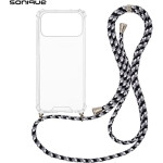 Sonique ���� ��������� �� ������� Armor Clear Apple Iphone 17 Pro Rainbow �����
