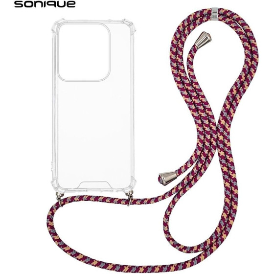 Sonique ���� ��������� �� ������� Armor Clear Motorola Edge 50 Pro 5G Rainbow �������
