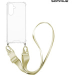Sonique ���� ��������� �� Strap Armor Clear Samsung Galaxy S25 Fe ����