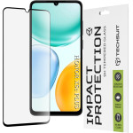 Techsuit - 111D Full Cover / Full Glue Glass - Honor X5c Plus - Black