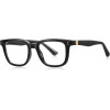 Techsuit - Anti-Blue Light Glasses Reflex Pc (2225) - For Men, Square, TR90&Metal Frame, Ac Lens - Black