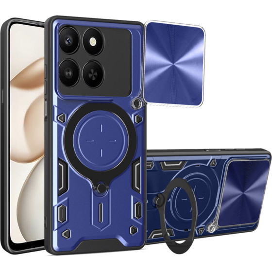 Techsuit - Camguard Pro - Honor 400 Smart 5G / 400 Smart 4G / X7d 4G - Blue