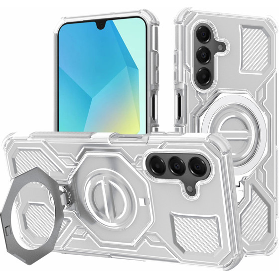 Techsuit - Carbon Shield Pro - Samsung Galaxy A16 4G / A16 5G - White Transparent