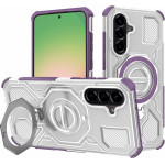Techsuit - Carbon Shield Pro - Samsung Galaxy A56 5G - Purple Transparent