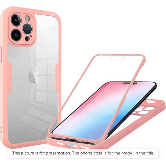 Techsuit - Colorverse 360 Series + Screen Protector - Xiaomi 15T - Pink