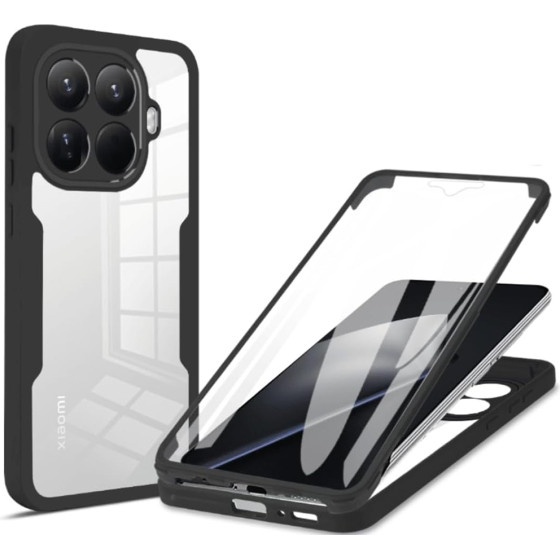 Techsuit - Colorverse 360 Series + Screen Protector - Xiaomi 15T Pro - Black