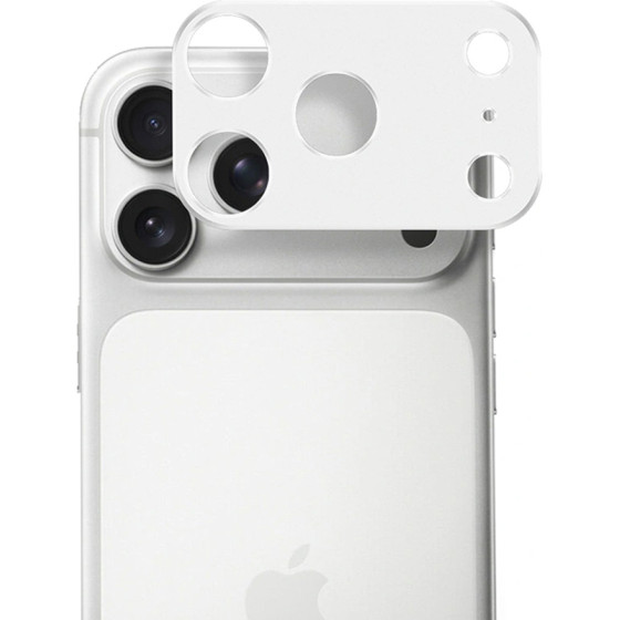 Techsuit - Full Camera Glass - Iphone 17 Pro - Silver