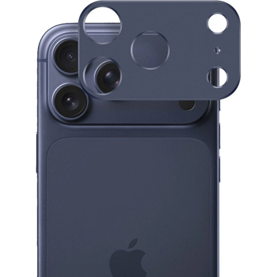 Techsuit - Full Camera Glass - Iphone 17 Pro Max - Deep Blue