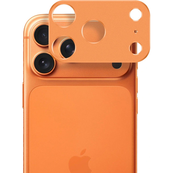 Techsuit - Full Camera Glass - Iphone 17 Pro Max - Orange