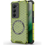 Techsuit - Honeycomb Shield Magsafe - Xiaomi Redmi 15 4G / Redmi 15 5G - Lime Green