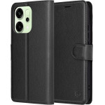 Techsuit - Leather Folio - Oppo Reno14 - Black