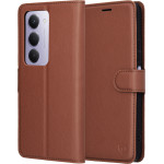 Techsuit - Leather Folio - Xiaomi Redmi 15 4G / Redmi 15 5G - Brown