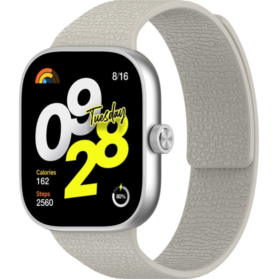 Techsuit - Watchband (W016) - Xiaomi Smart Band 9 Pro / 8 Pro / Redmi Watch 4 / Watch 5 - Grey
