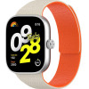 Techsuit - Watchband (W016) - Xiaomi Smart Band 9 Pro / 8 Pro / Redmi Watch 4 / Watch 5 - Starlight / Orange