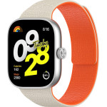 Techsuit - Watchband (W016) - Xiaomi Smart Band 9 Pro / 8 Pro / Redmi Watch 4 / Watch 5 - Starlight / Orange