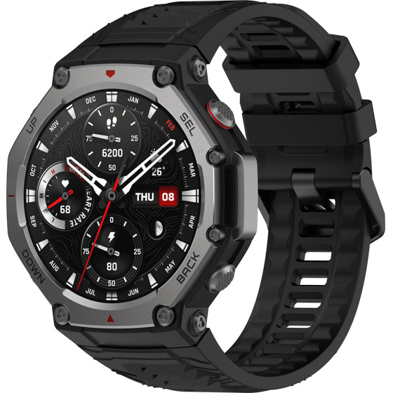 Techsuit - Watchband (W067) - Amazfit T-Rex 3 - Black