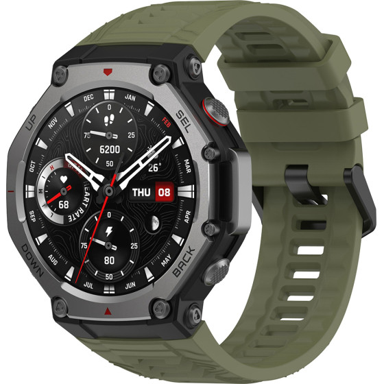 Techsuit - Watchband (W067) - Amazfit T-Rex 3 - Green