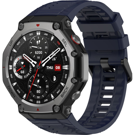 Techsuit - Watchband (W067) - Amazfit T-Rex 3 - Navy Blue