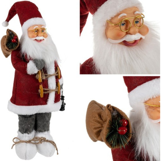 Ruhhy Santa Claus - Christmas Figurine 45cm 22352 - (17045-0)