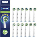 Oral-B Crossaction Cleanmaximizer Electric Toothbrush Replacement Heads 12pCs White - (80844547)