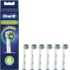 Oral-B Crossaction Electric Toothbrush Replacement Heads 6pCs White - (80844548)