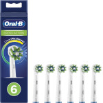 Oral-B Crossaction Electric Toothbrush Replacement Heads 6pCs White - (80844548)