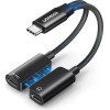 Ugreen CM821 USB-C �� 2x USB-C ����� - (45800)